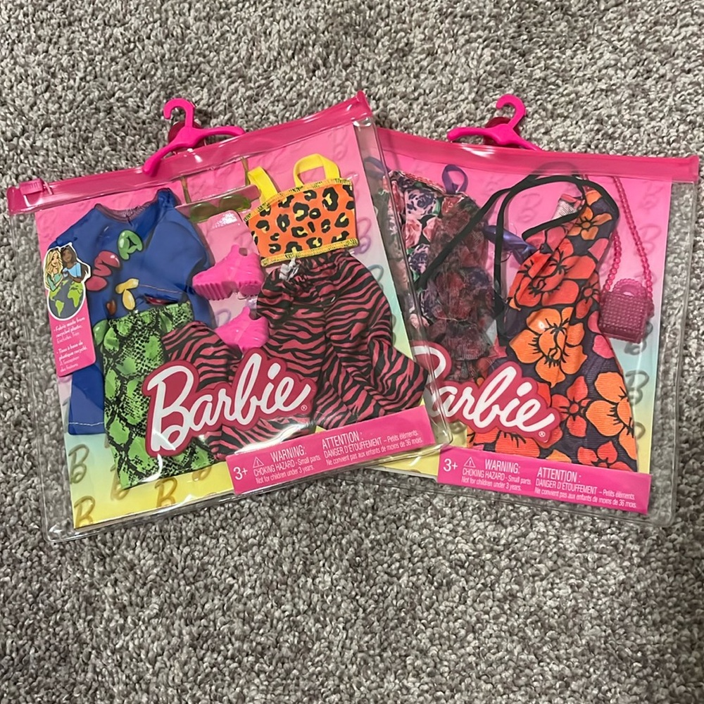 Barbie NWT Accessories packs